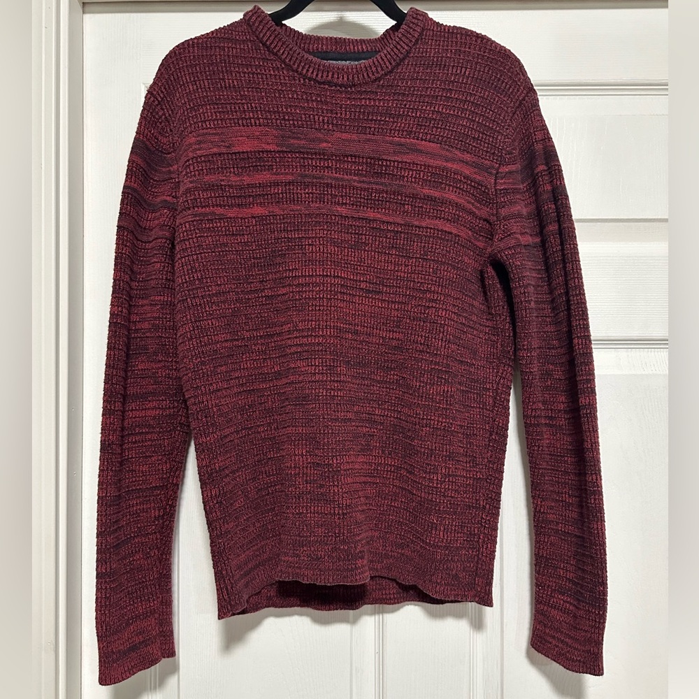 American Rag Knit Burgundy Red Pullover Sweater Mens Size M